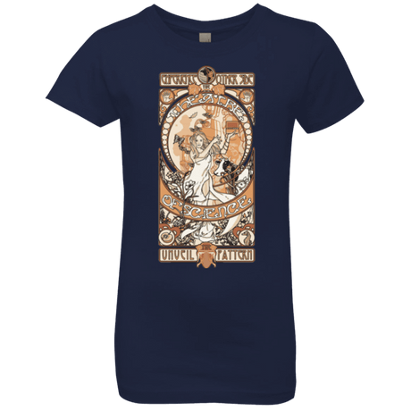 T-Shirts Midnight Navy / YXS Theatre of science Girls Premium T-Shirt