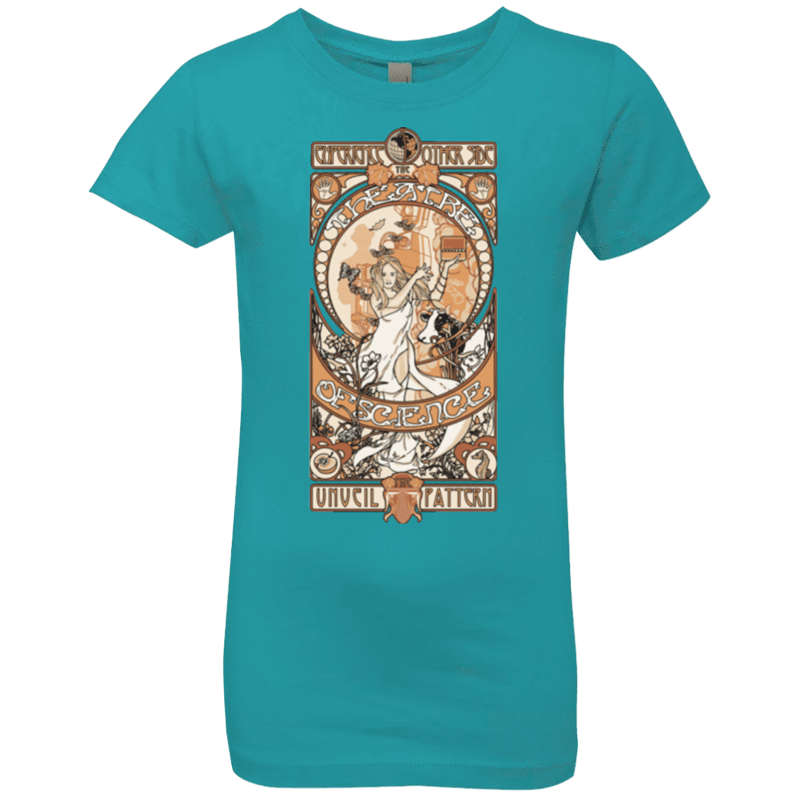 T-Shirts Tahiti Blue / YXS Theatre of science Girls Premium T-Shirt