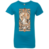 T-Shirts Turquoise / YXS Theatre of science Girls Premium T-Shirt