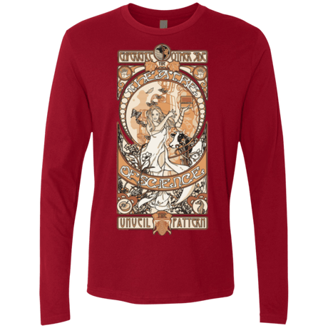 T-Shirts Cardinal / Small Theatre of science Men's Premium Long Sleeve