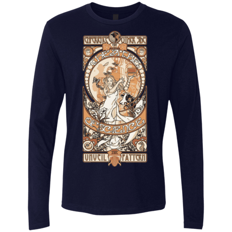 T-Shirts Midnight Navy / Small Theatre of science Men's Premium Long Sleeve