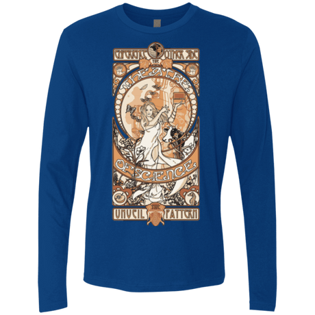 T-Shirts Royal / Small Theatre of science Men's Premium Long Sleeve