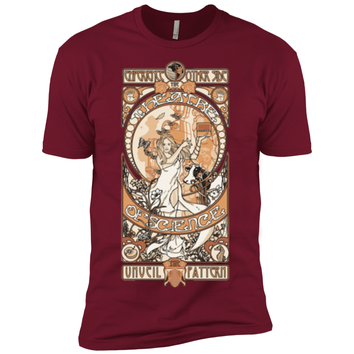 T-Shirts Cardinal / X-Small Theatre of science Men's Premium T-Shirt