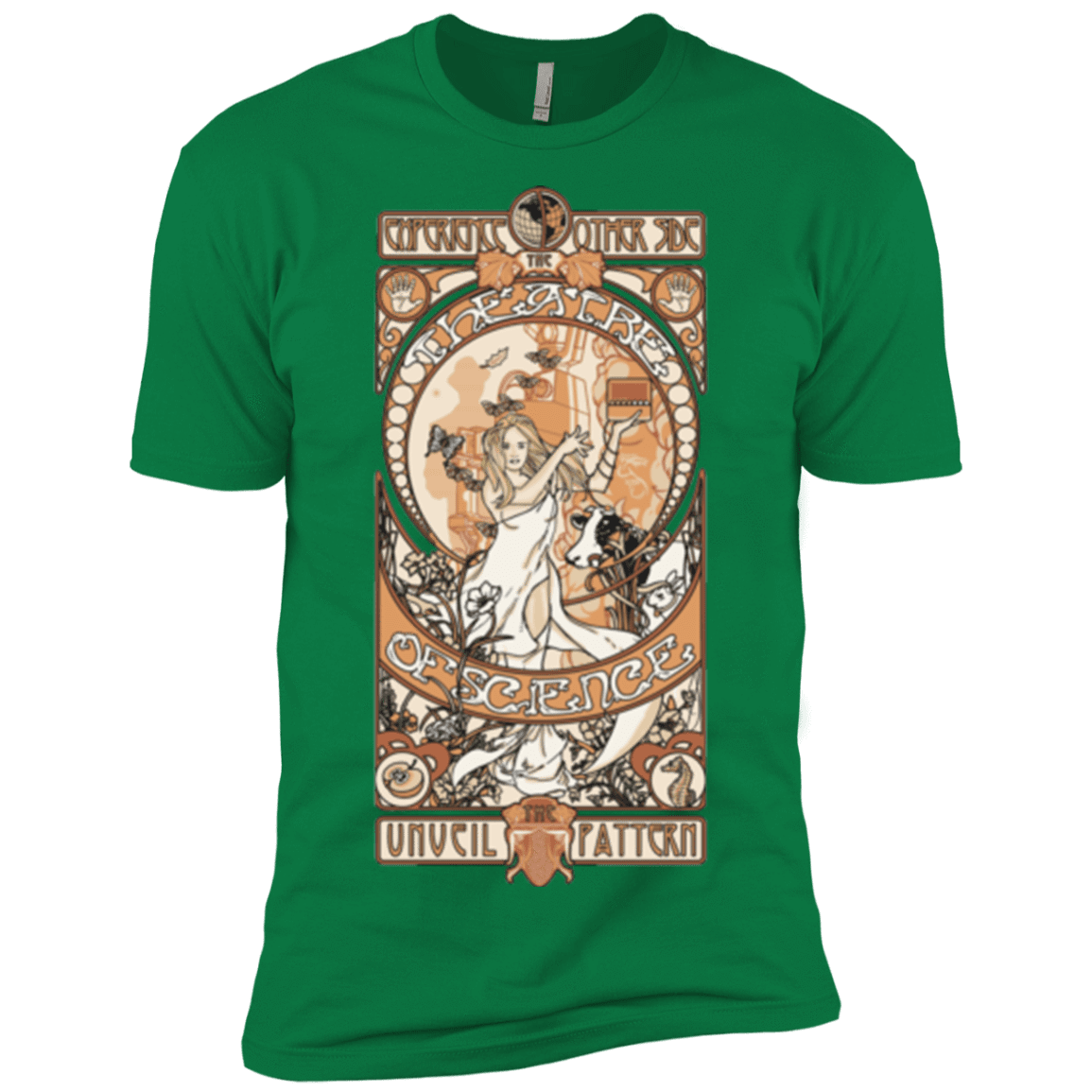 T-Shirts Kelly Green / X-Small Theatre of science Men's Premium T-Shirt