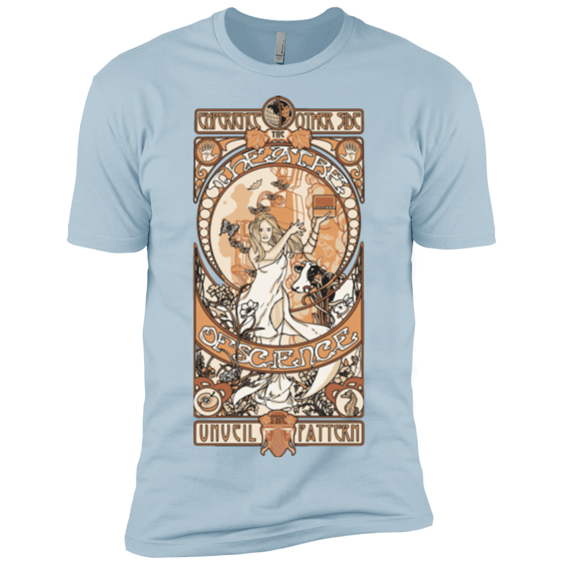 T-Shirts Light Blue / X-Small Theatre of science Men's Premium T-Shirt