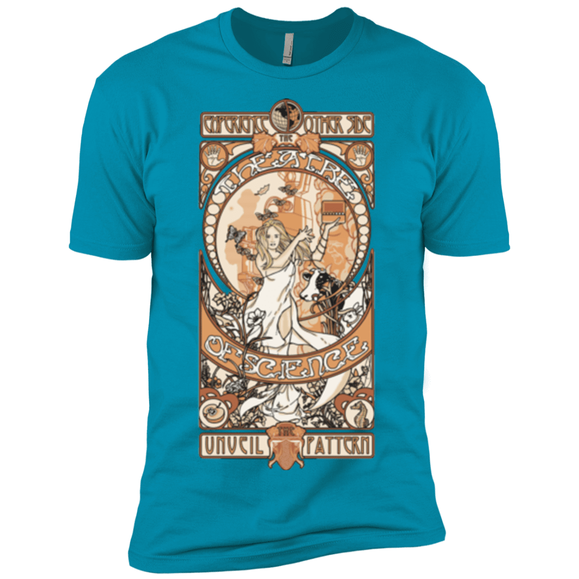 T-Shirts Turquoise / X-Small Theatre of science Men's Premium T-Shirt