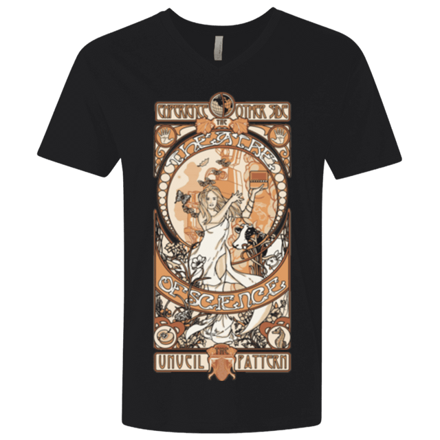 T-Shirts Black / X-Small Theatre of science Men's Premium V-Neck