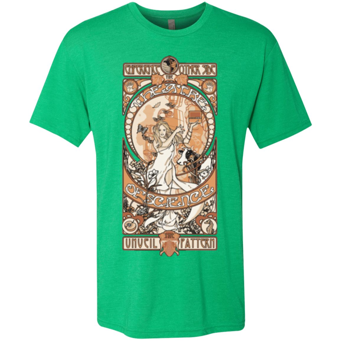 T-Shirts Envy / Small Theatre of science Men's Triblend T-Shirt