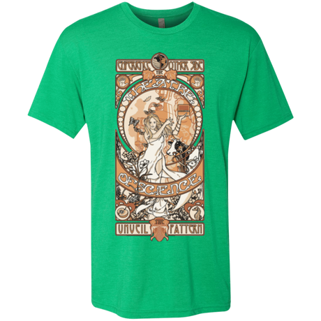 T-Shirts Envy / Small Theatre of science Men's Triblend T-Shirt