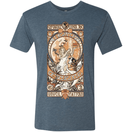 T-Shirts Indigo / Small Theatre of science Men's Triblend T-Shirt