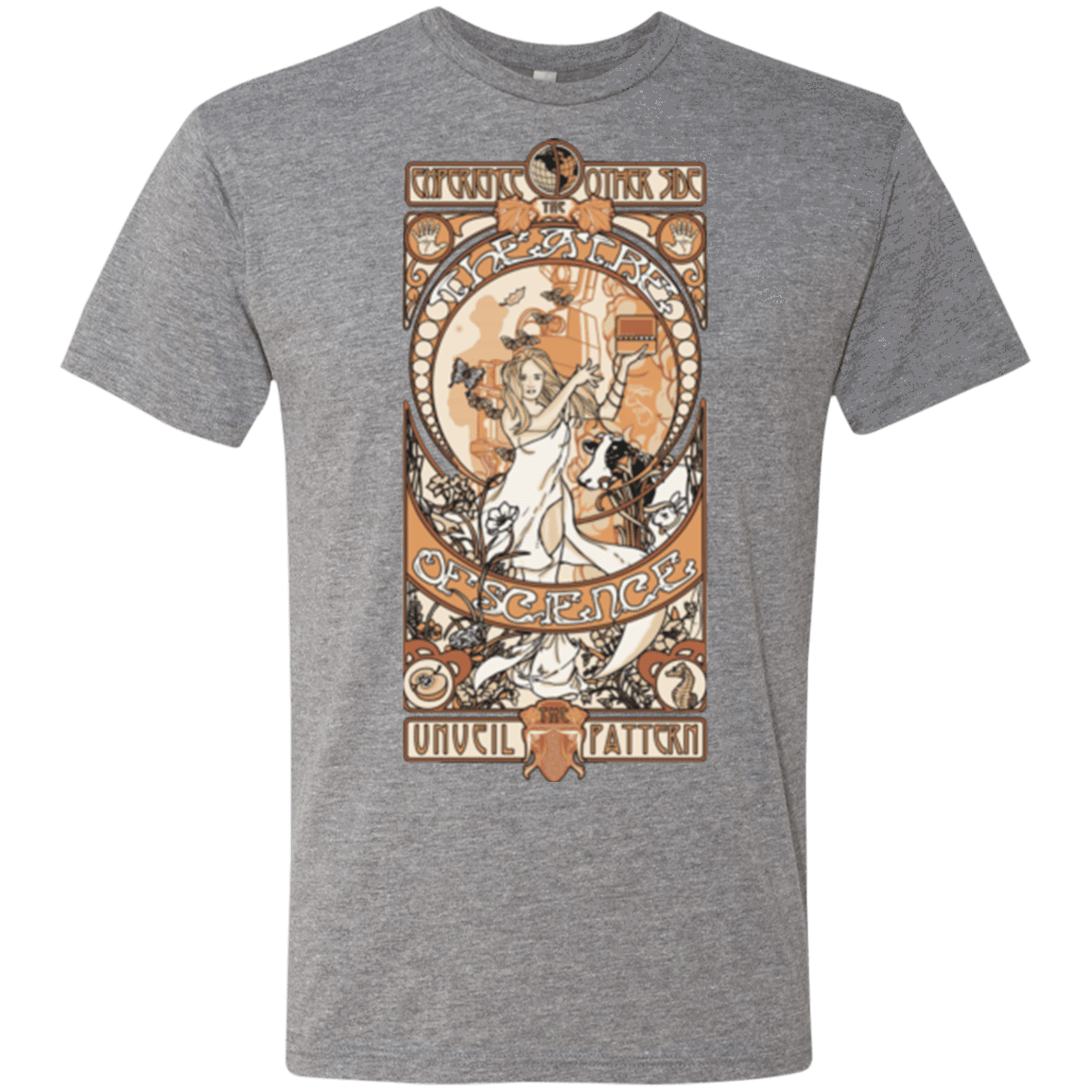 T-Shirts Premium Heather / Small Theatre of science Men's Triblend T-Shirt