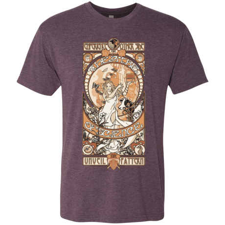 T-Shirts Vintage Purple / Small Theatre of science Men's Triblend T-Shirt