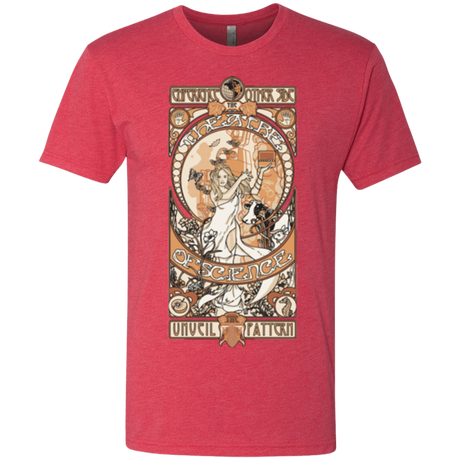 T-Shirts Vintage Red / Small Theatre of science Men's Triblend T-Shirt