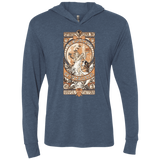 T-Shirts Indigo / X-Small Theatre of science Triblend Long Sleeve Hoodie Tee