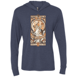 T-Shirts Vintage Navy / X-Small Theatre of science Triblend Long Sleeve Hoodie Tee