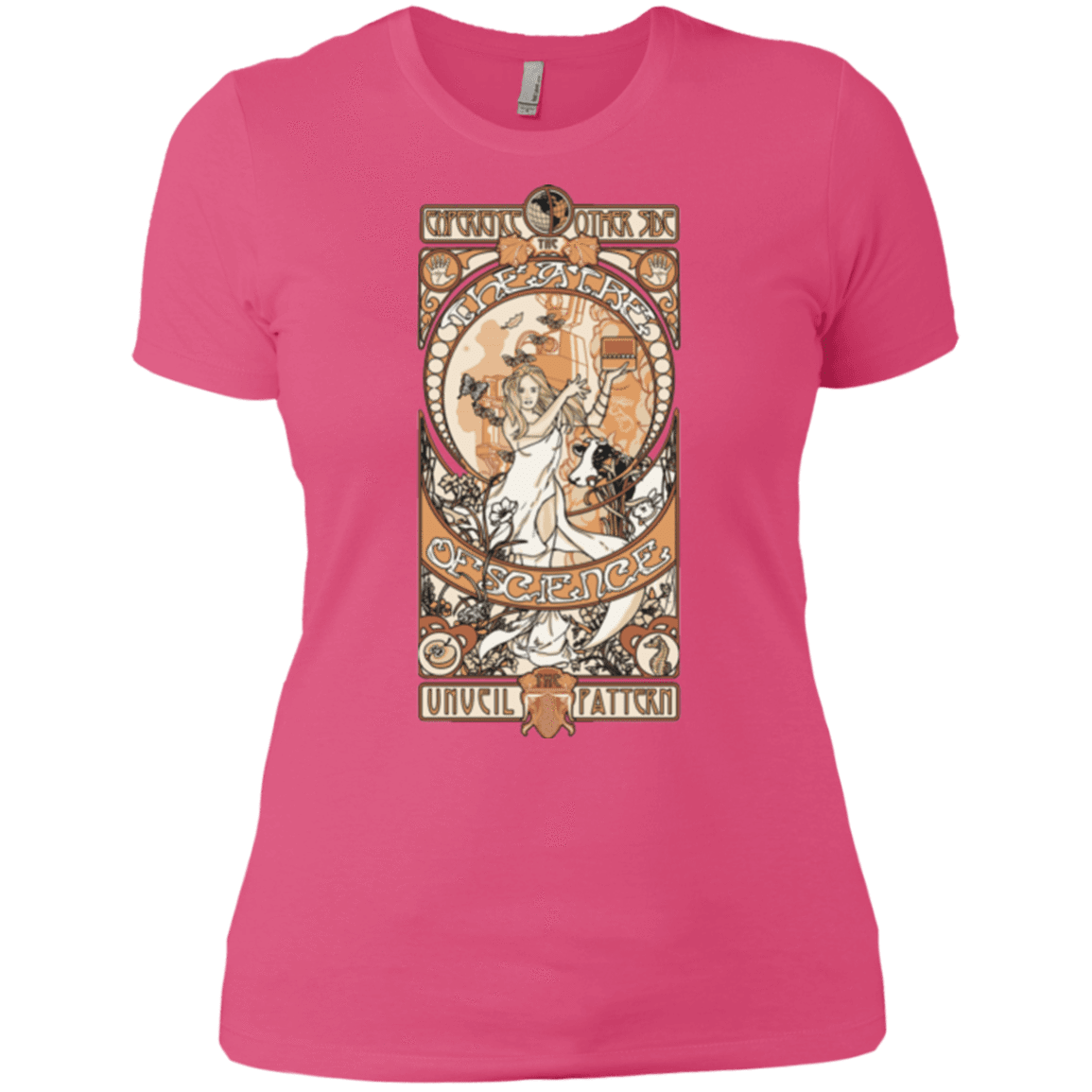 T-Shirts Hot Pink / X-Small Theatre of science Women's Premium T-Shirt