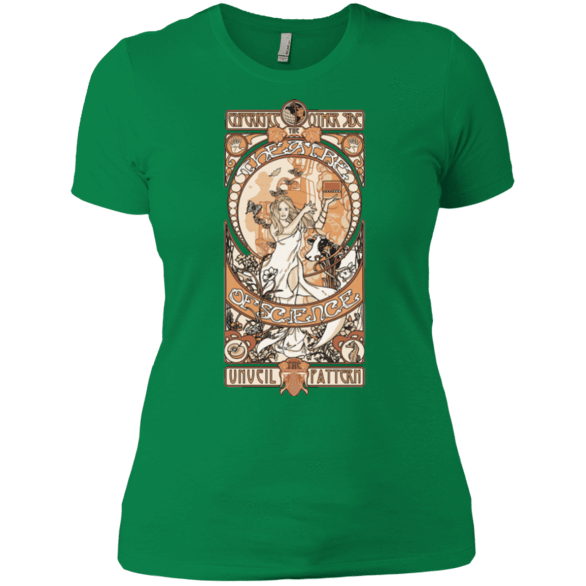 T-Shirts Kelly Green / X-Small Theatre of science Women's Premium T-Shirt