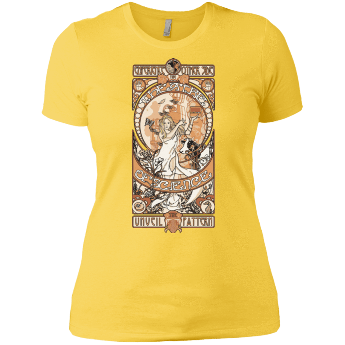 T-Shirts Vibrant Yellow / X-Small Theatre of science Women's Premium T-Shirt