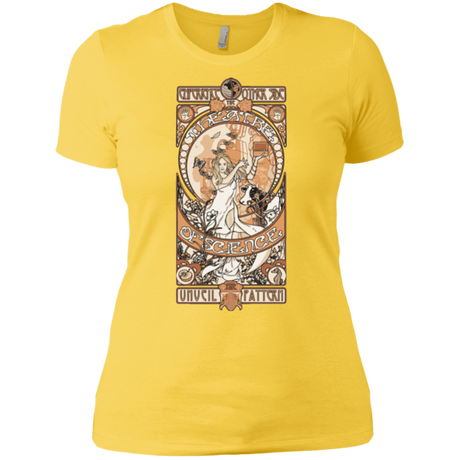 T-Shirts Vibrant Yellow / X-Small Theatre of science Women's Premium T-Shirt