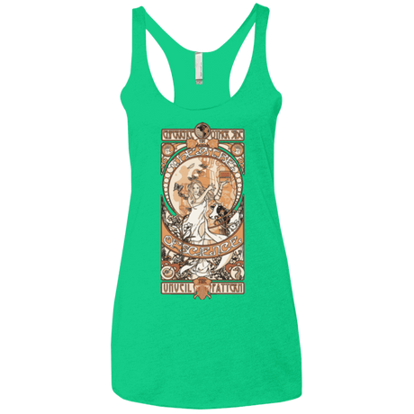 T-Shirts Envy / X-Small Theatre of science Women's Triblend Racerback Tank