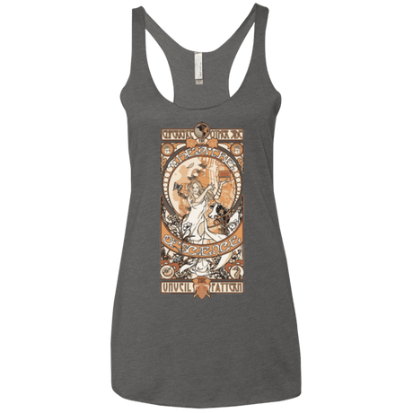 T-Shirts Premium Heather / X-Small Theatre of science Women's Triblend Racerback Tank