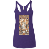 T-Shirts Purple / X-Small Theatre of science Women's Triblend Racerback Tank