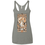 T-Shirts Venetian Grey / X-Small Theatre of science Women's Triblend Racerback Tank