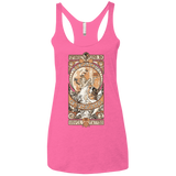 T-Shirts Vintage Pink / X-Small Theatre of science Women's Triblend Racerback Tank