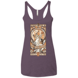 T-Shirts Vintage Purple / X-Small Theatre of science Women's Triblend Racerback Tank