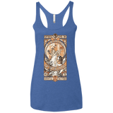 T-Shirts Vintage Royal / X-Small Theatre of science Women's Triblend Racerback Tank