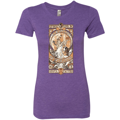 T-Shirts Purple Rush / Small Theatre of science Women's Triblend T-Shirt
