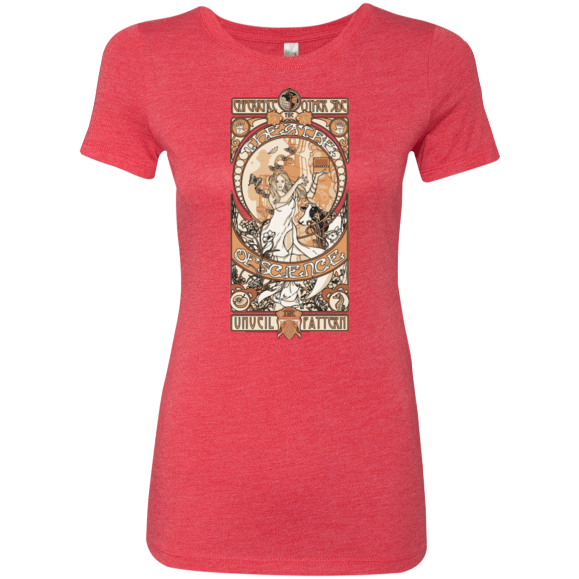T-Shirts Vintage Red / Small Theatre of science Women's Triblend T-Shirt