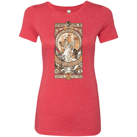 T-Shirts Vintage Red / Small Theatre of science Women's Triblend T-Shirt