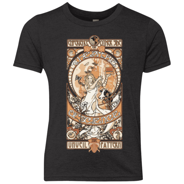 T-Shirts Vintage Black / YXS Theatre of science Youth Triblend T-Shirt