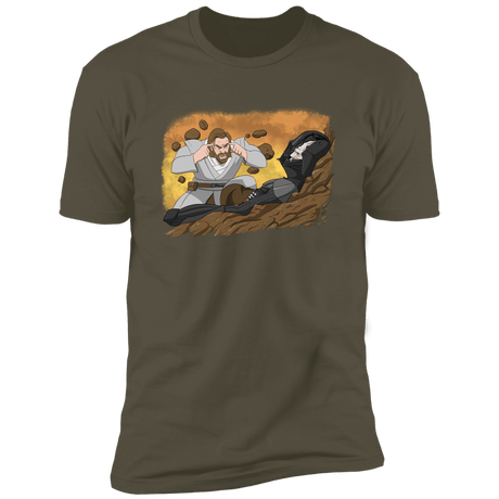 T-Shirts Military Green / S Then my Friend is Truly Dead Men's Premium T-Shirt