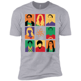 T-Shirts Heather Grey / YXS Theory pop Boys Premium T-Shirt