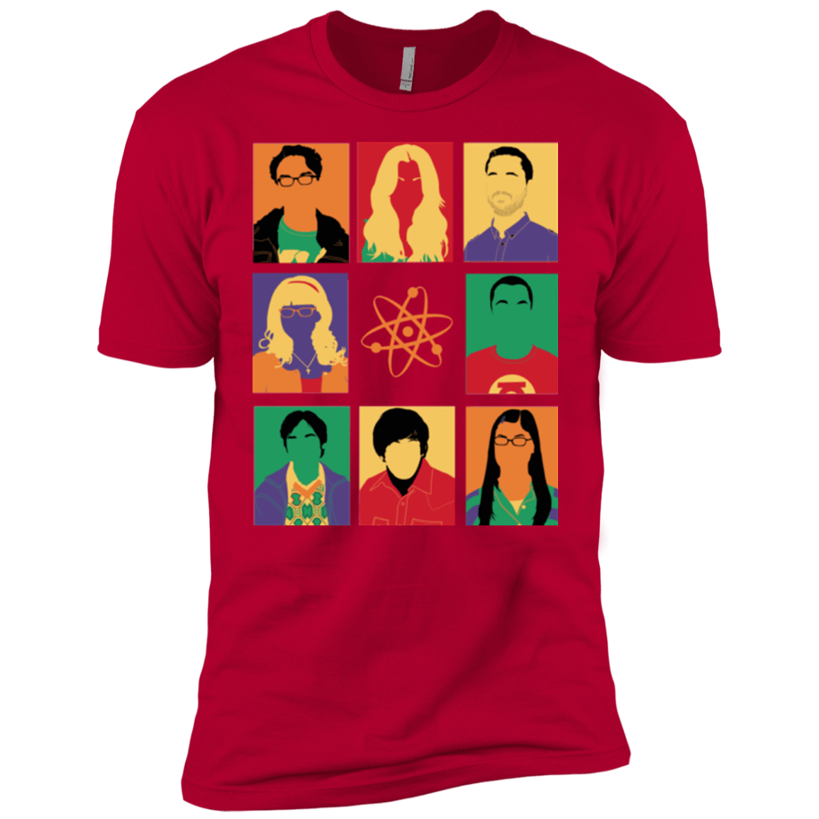T-Shirts Red / YXS Theory pop Boys Premium T-Shirt