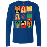 T-Shirts Royal / Small Theory pop Men's Premium Long Sleeve