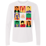 T-Shirts White / Small Theory pop Men's Premium Long Sleeve
