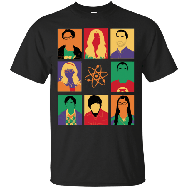 T-Shirts Black / Small Theory pop T-Shirt