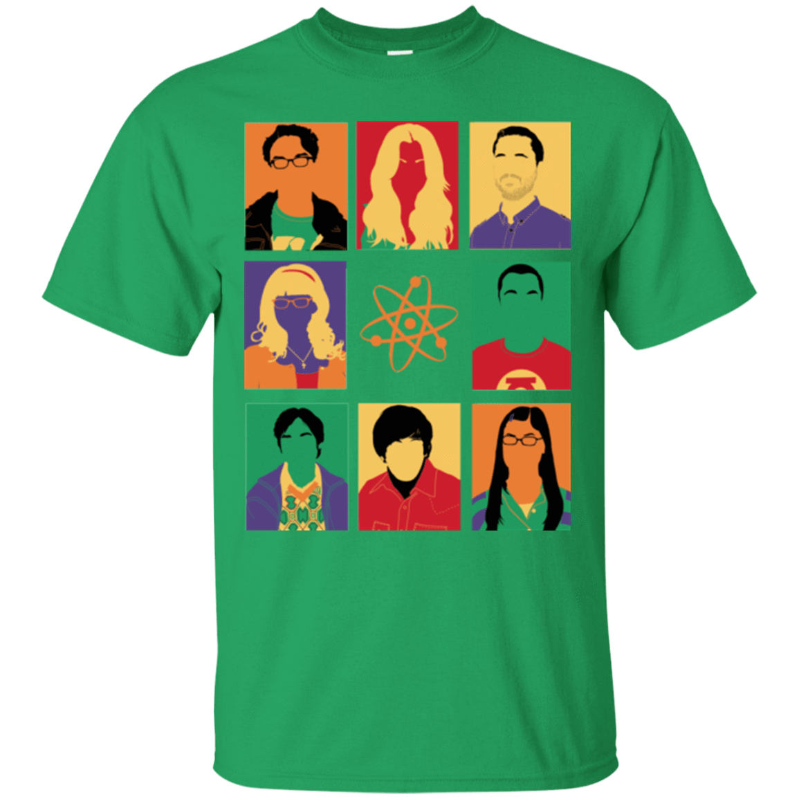 T-Shirts Irish Green / Small Theory pop T-Shirt