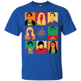 T-Shirts Royal / Small Theory pop T-Shirt
