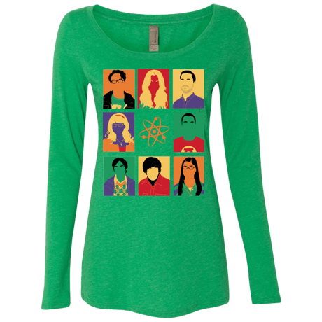 T-Shirts Envy / Small Theory pop Women's Triblend Long Sleeve Shirt