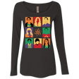 T-Shirts Vintage Black / Small Theory pop Women's Triblend Long Sleeve Shirt