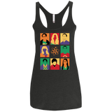 T-Shirts Vintage Black / X-Small Theory pop Women's Triblend Racerback Tank