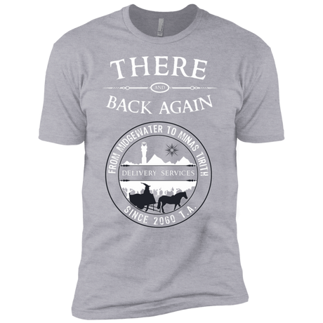 T-Shirts Heather Grey / YXS There and Back Again Boys Premium T-Shirt