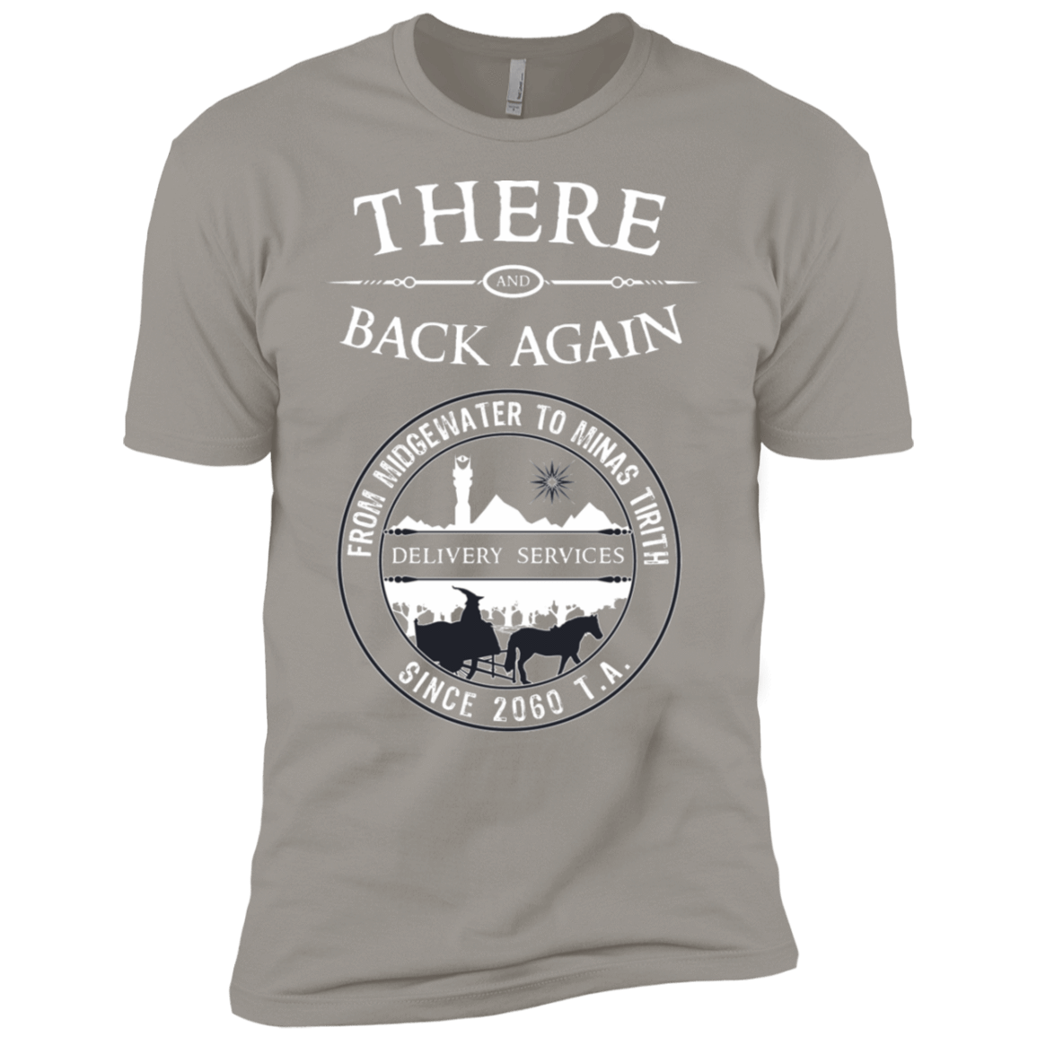 T-Shirts Light Grey / YXS There and Back Again Boys Premium T-Shirt