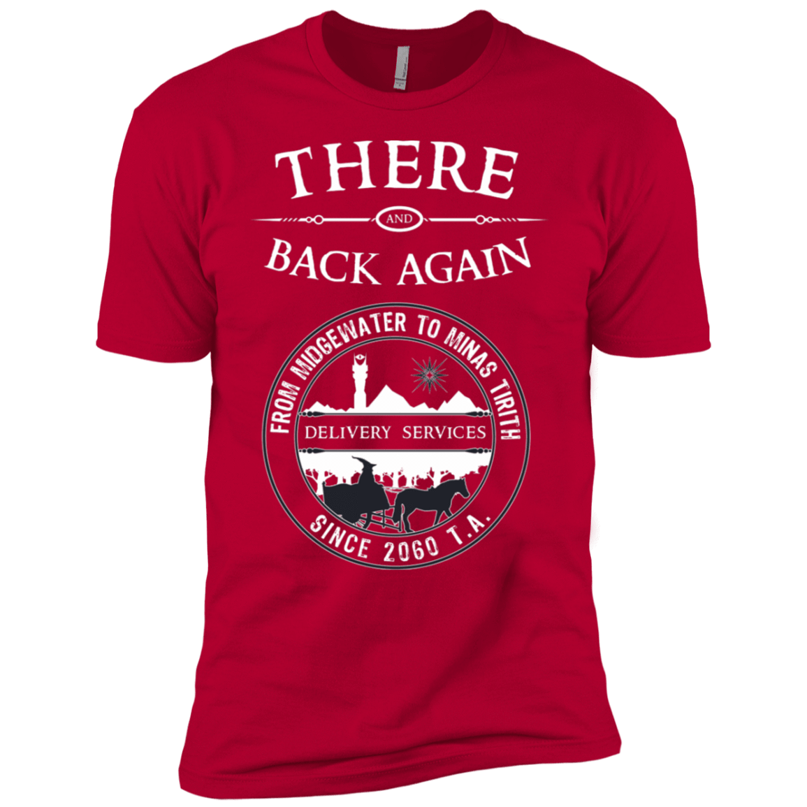T-Shirts Red / YXS There and Back Again Boys Premium T-Shirt