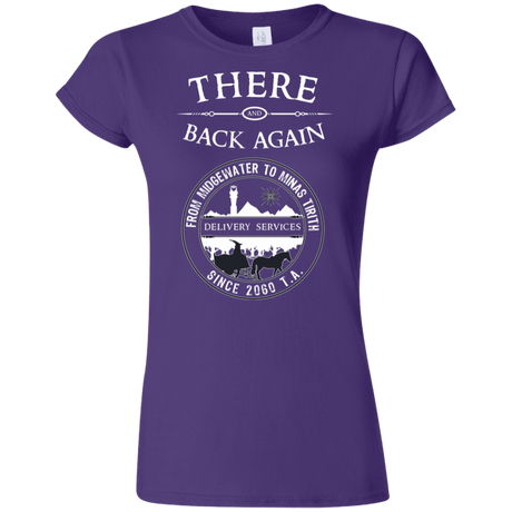 T-Shirts Purple / S There and Back Again Junior Slimmer-Fit T-Shirt