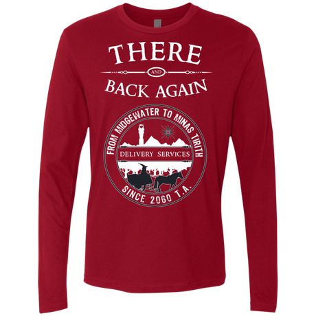 T-Shirts Cardinal / S There and Back Again Men's Premium Long Sleeve